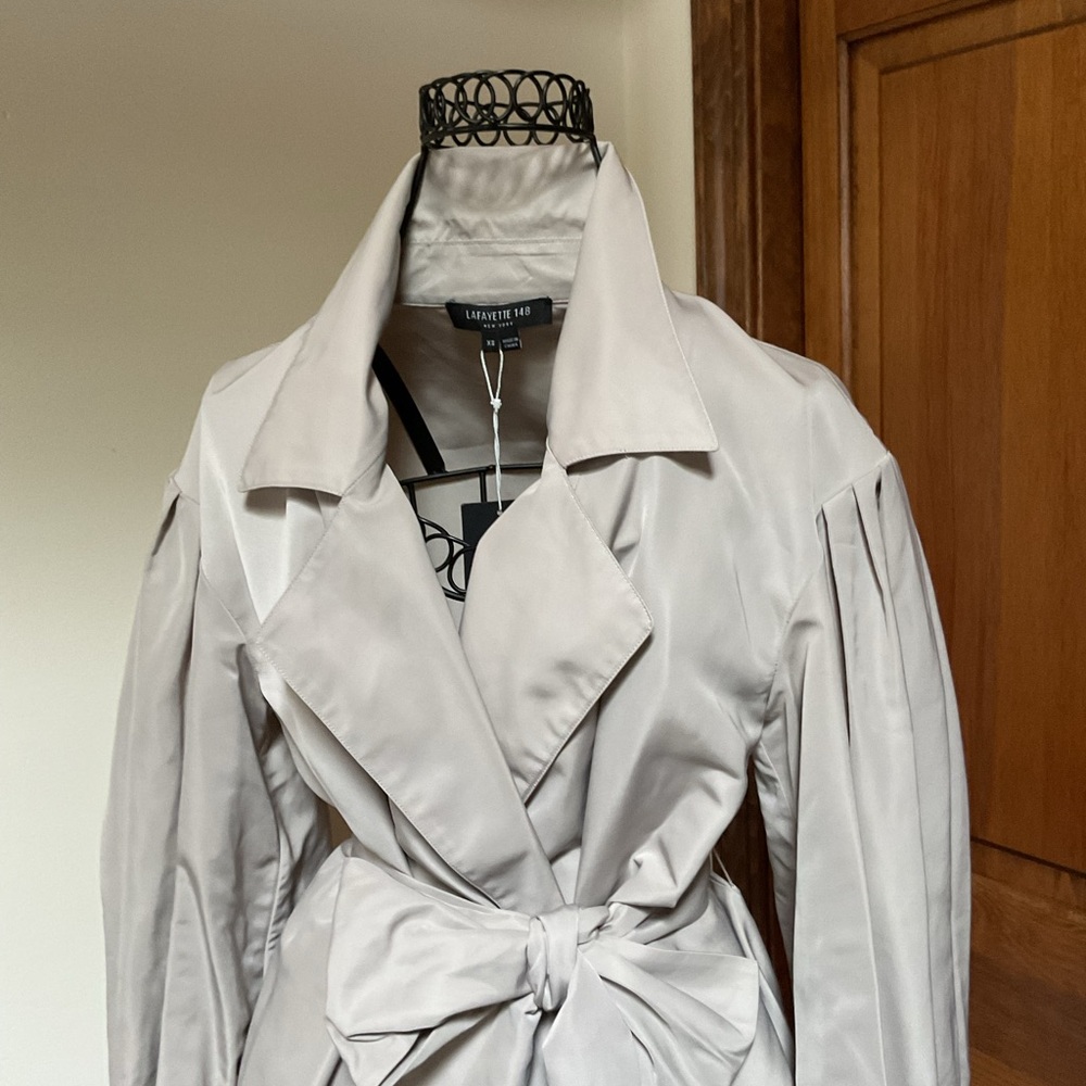 Lafayette 148 New York Pale Grey JACKET, NWTGS - Picture 2 of 8